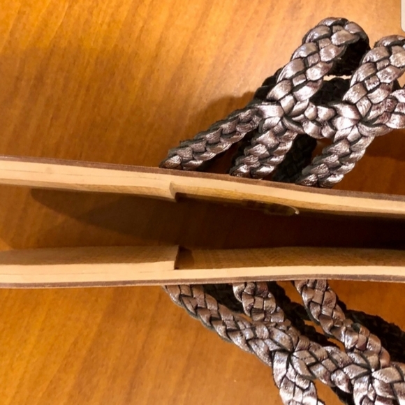 Urban Outfitters ecote Braided Leather Sandles - Picture 2 of 6